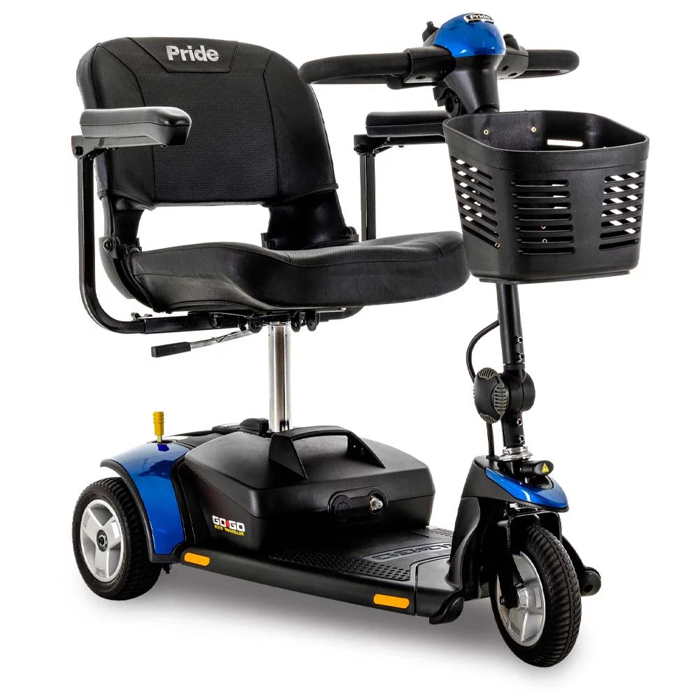 Red 3-Wheel Mobility Scooter V8408