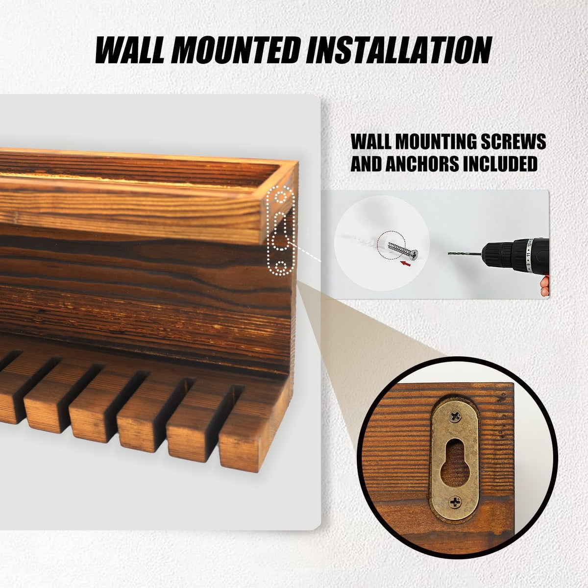 Belt Storage Organizer with Double Shelving Platform O16735