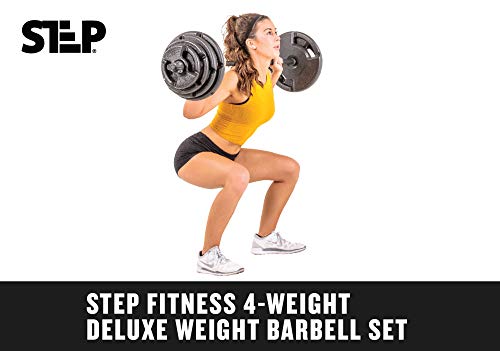 4-Weight Deluxe Barbell Set P1114