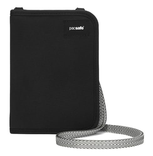 Black Compact Passport Wallet N345464