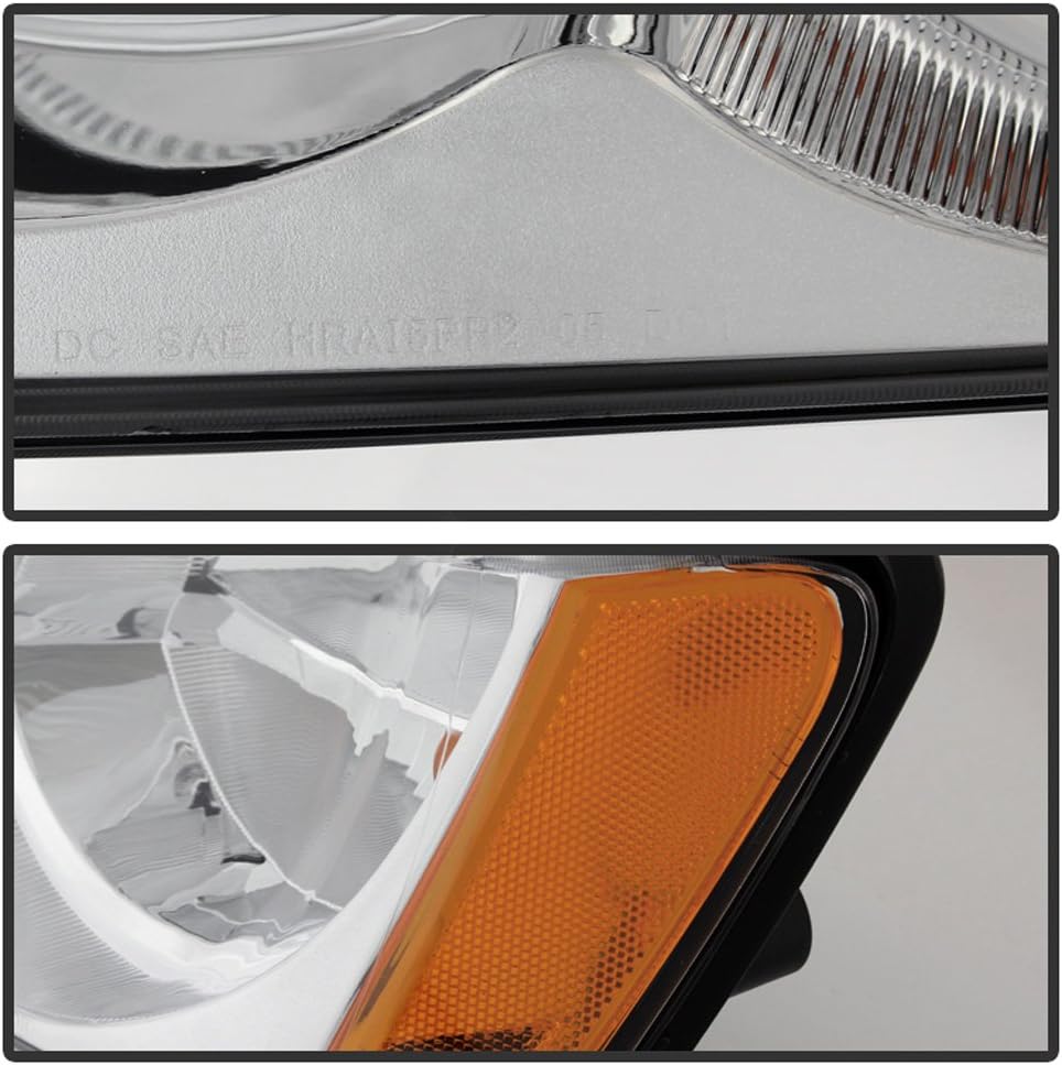 Replacement Headlights Headlamps Pair U7103