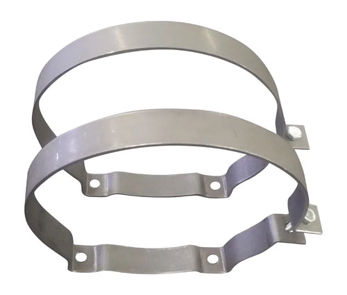 10 Gallon Round Spun Aluminum Gas Tank B151