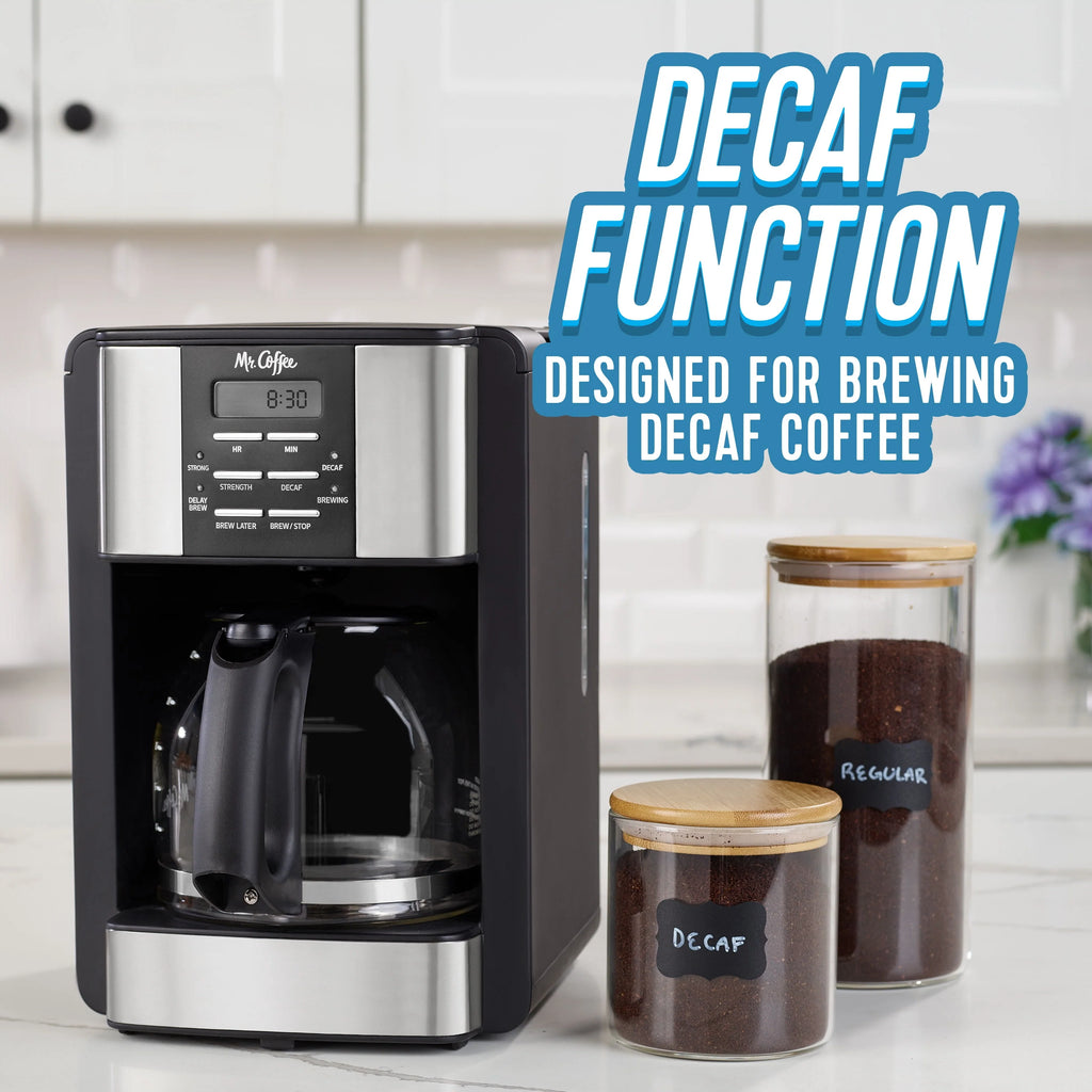 12 Cup Coffee Maker with Decaf Function S321