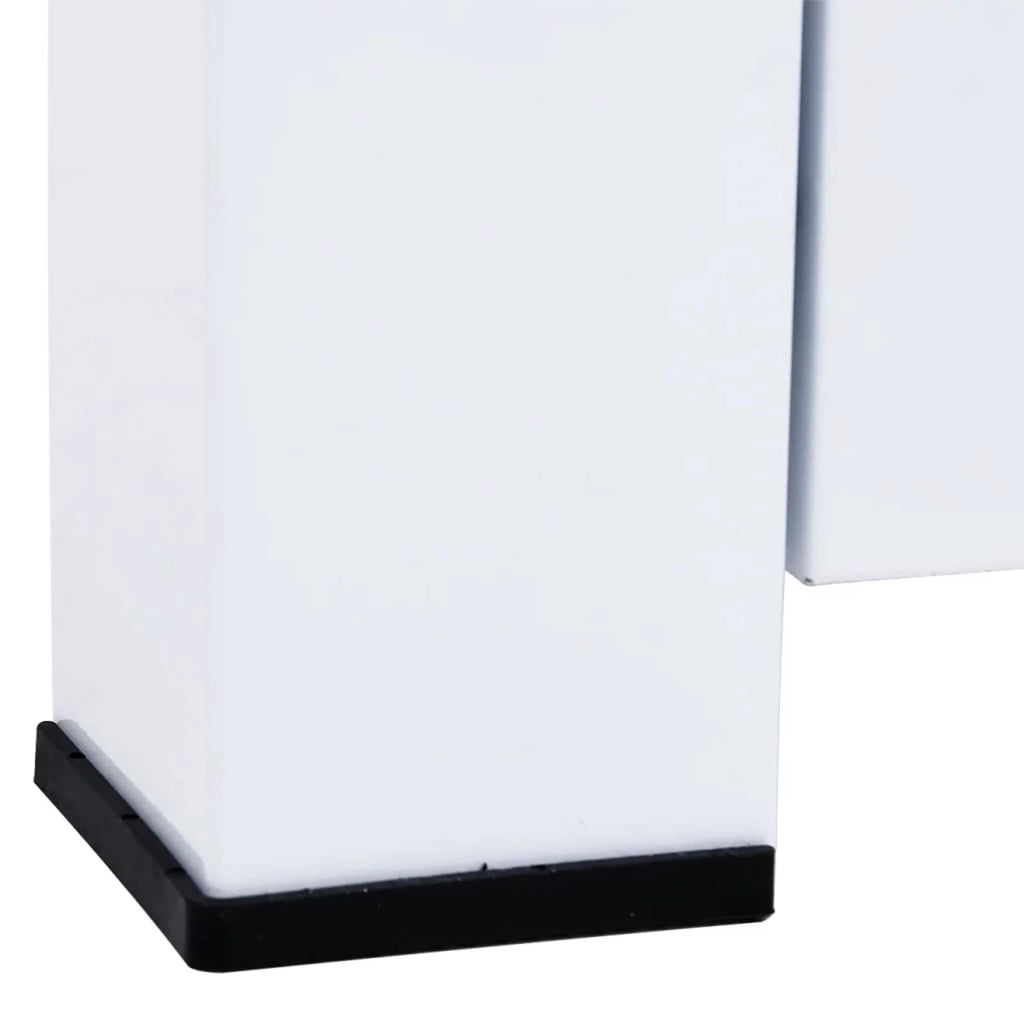 White Pedestal with Drawer Y174