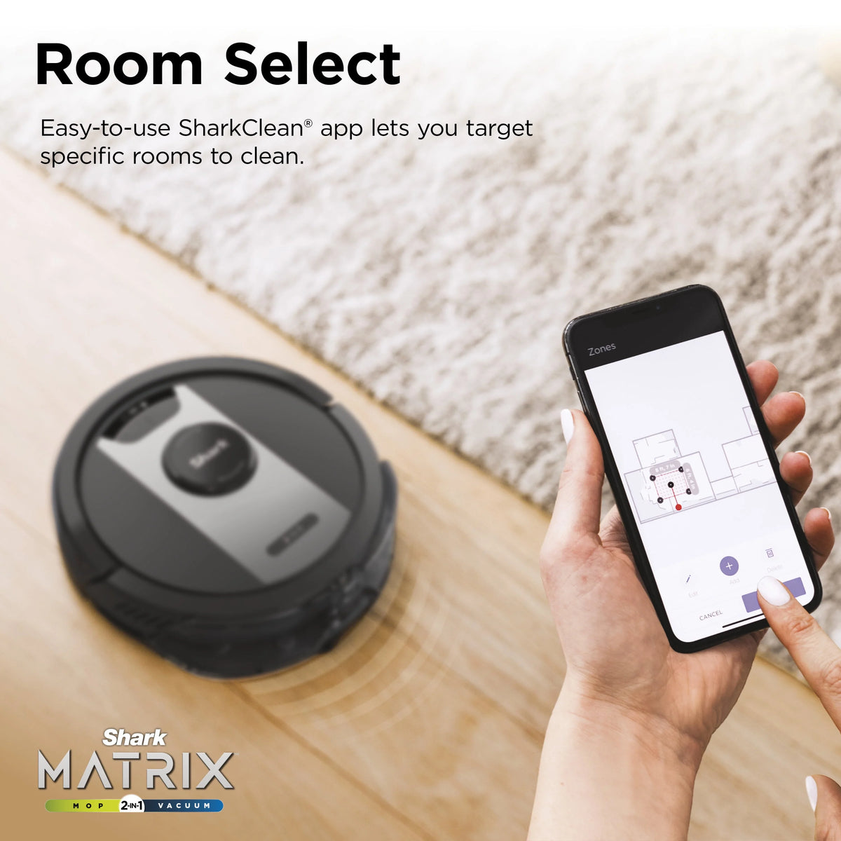 2-in-1 Robot Vacuum & Mop P70632