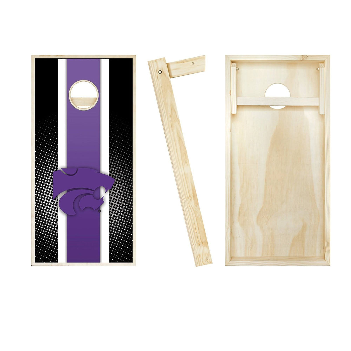 Striped Cornhole Set with 8 Bags Z70368