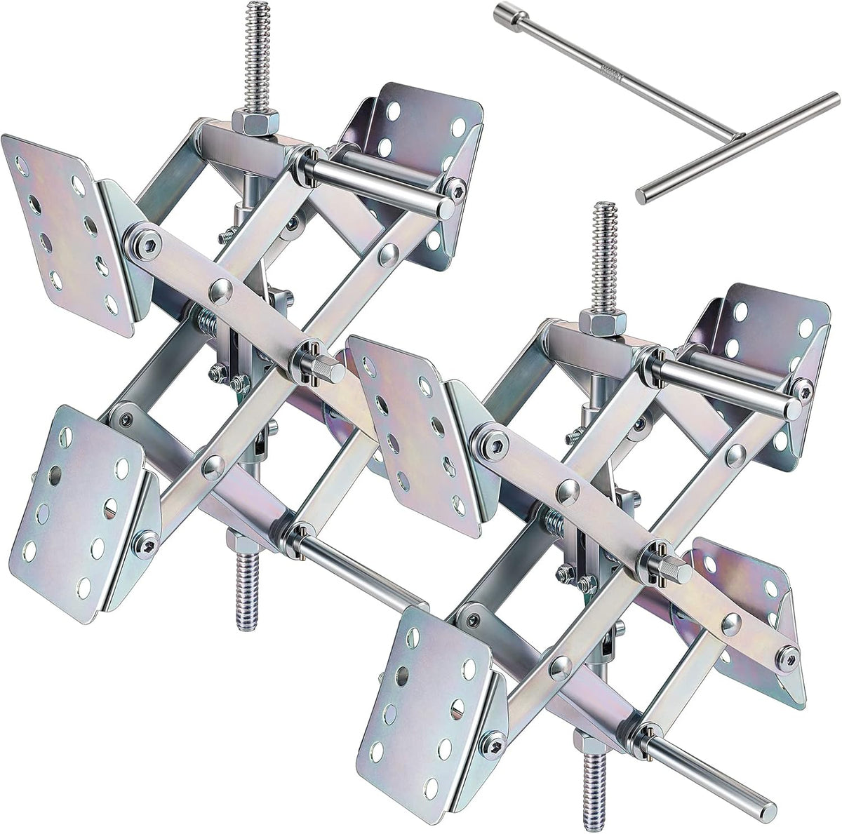 X-Chock Wheel Stabilizers for RV Travel Trailers, 2 Pack Q4676
