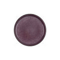 Black Lilac Stoneware Plate V36736