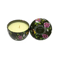 Floral Botanic Candle Mini Tin 120g W785