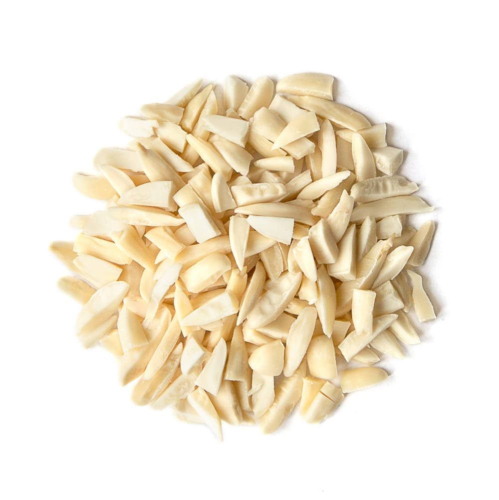Organic Blanched Slivered Almonds, 8 Pounds D34762