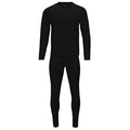 Black Large Heavyweight Thermal Underwear Set A99267