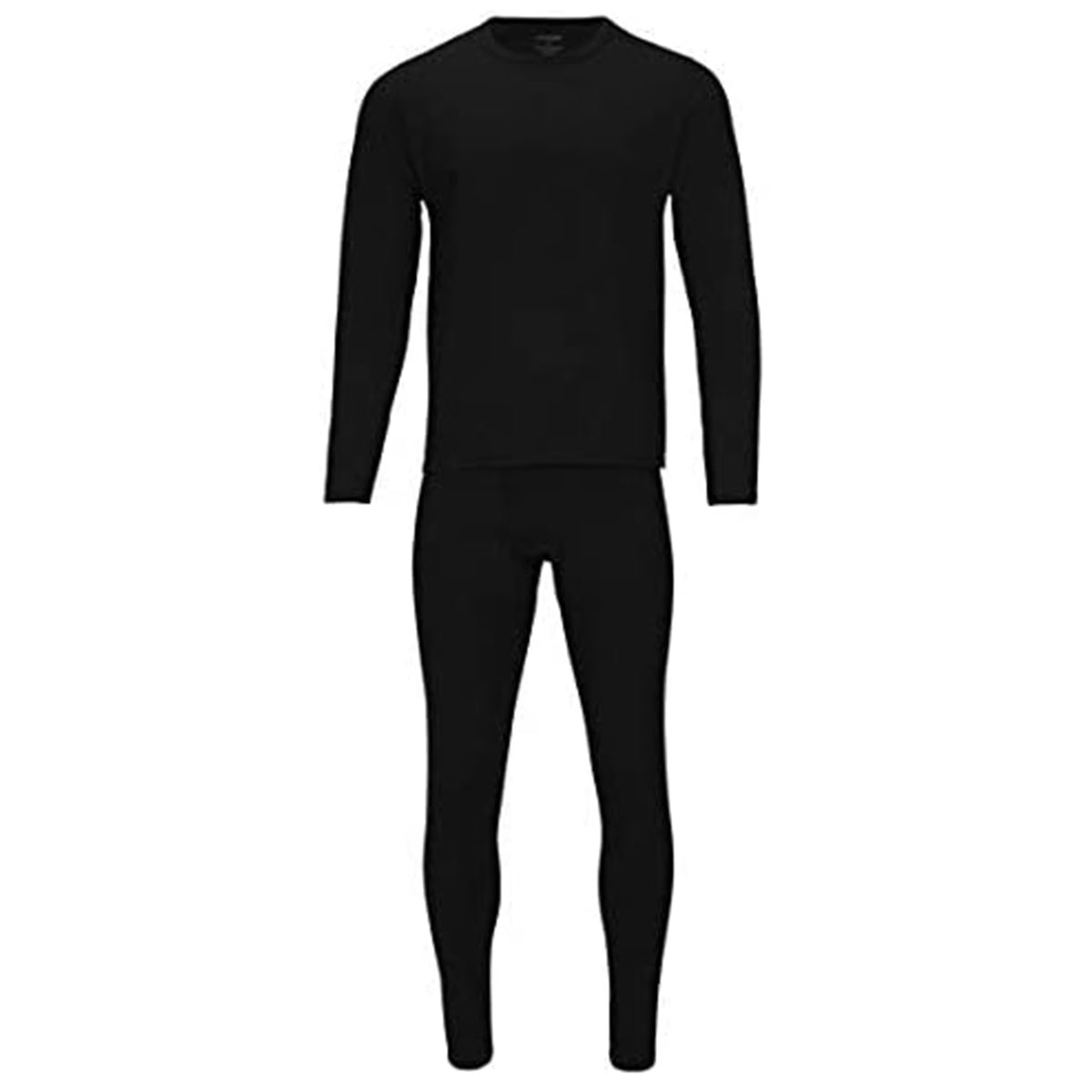 Black Large Heavyweight Thermal Underwear Set A99267