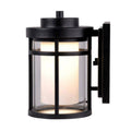 Black Outdoor LED Small Wall Light L66111