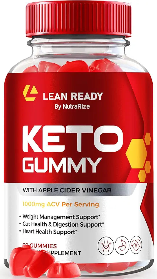Keto Gummies with Apple Cider Vinegar 1000MG 60 Gummies J603