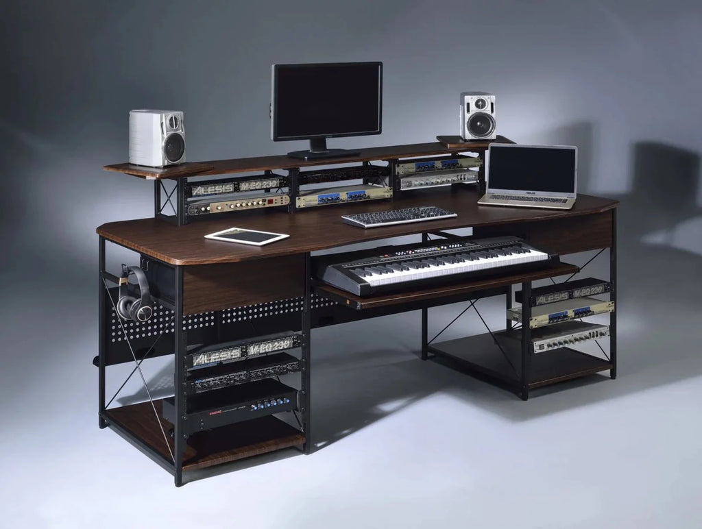 Music Recording Studio Desk Workstation with 3 x 4U Rack and 2 x 9U Rack X78984