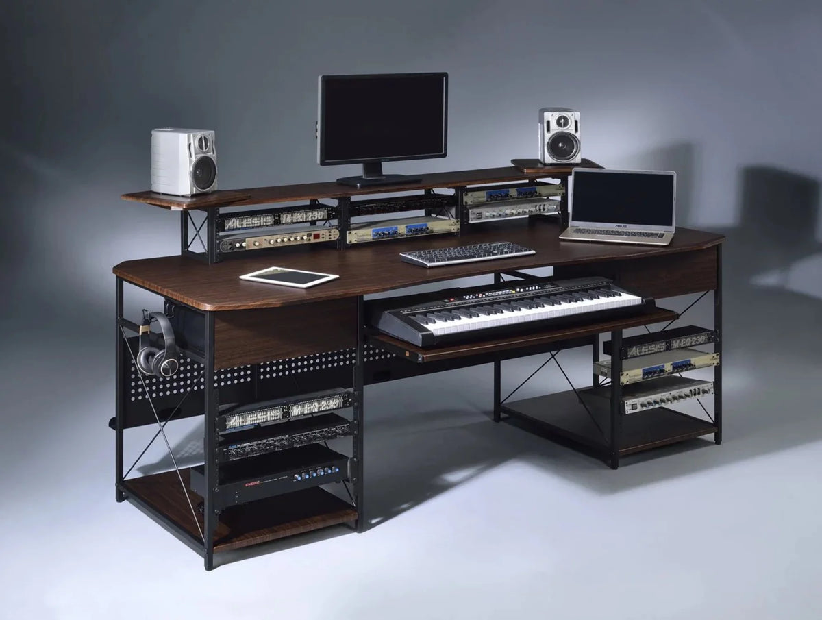 Music Recording Studio Desk Workstation with 3 x 4U Rack and 2 x 9U Rack X78984