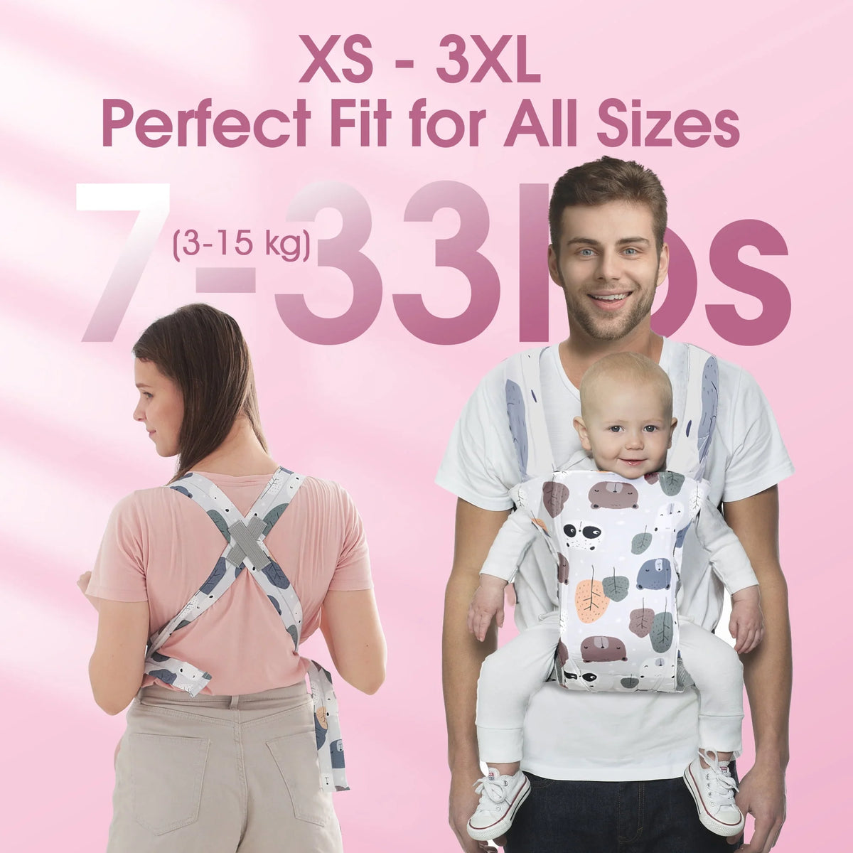 4 in 1 Ergonomic Baby Carrier H443