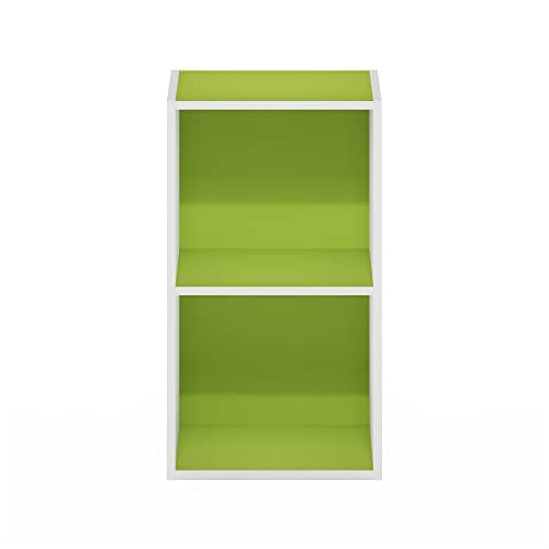 White 5-Cube Bookcase U956