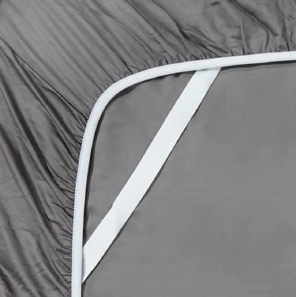 California King Solid Blue Fitted Sheet K96991