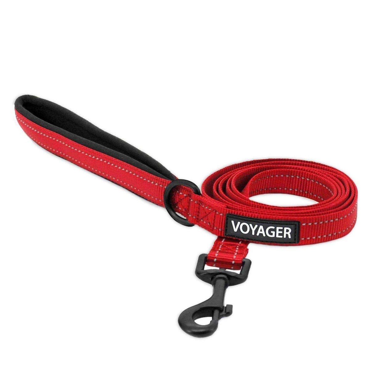 Reflective Dog Leash with Neoprene Handle, 5ft L10747