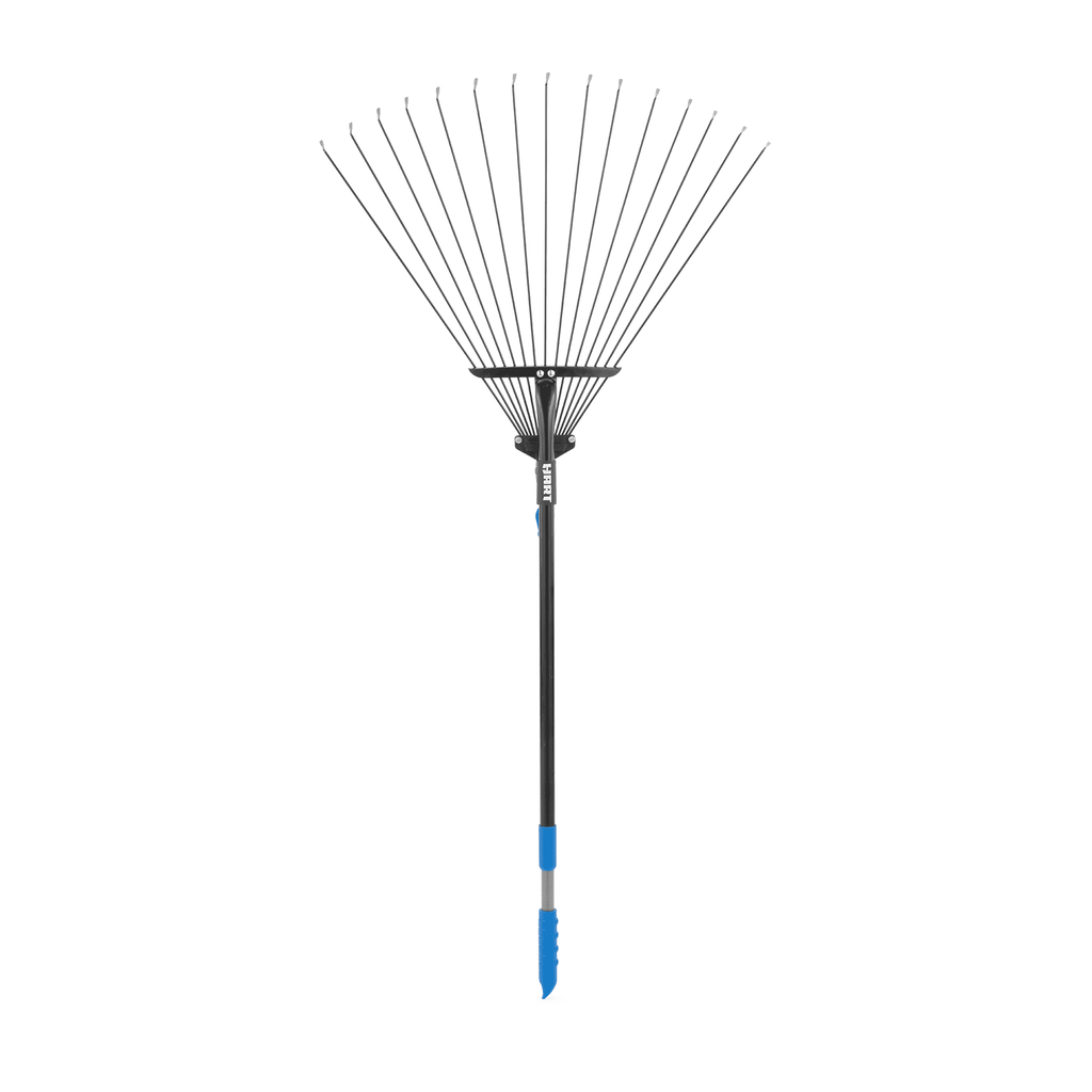 15-Tine Adjustable Leaf Rake with Telescoping Handle Q85683