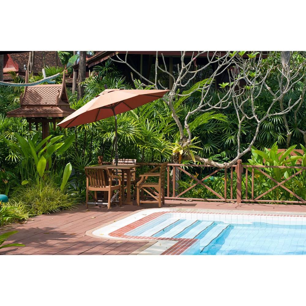 Antique Beige 9 ft. Market Umbrella O8935
