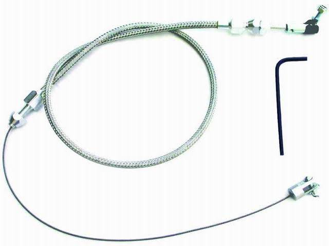 24" Stainless Steel Throttle Cable O9502