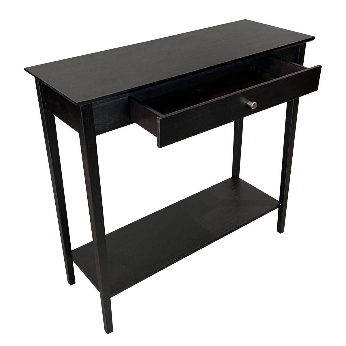 Bamboo 2-Tier Console Table with Drawer X420138