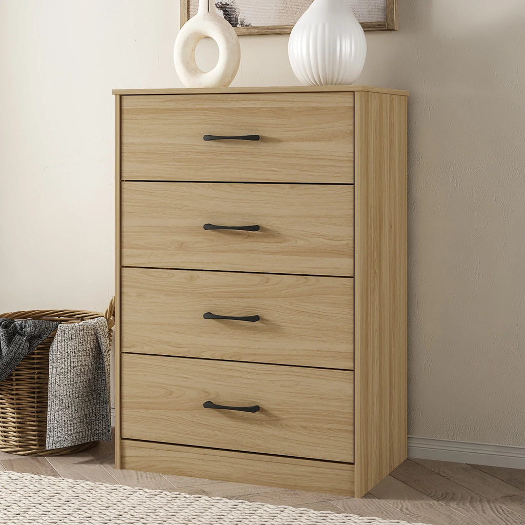 White 4 Drawer Dresser Y73430