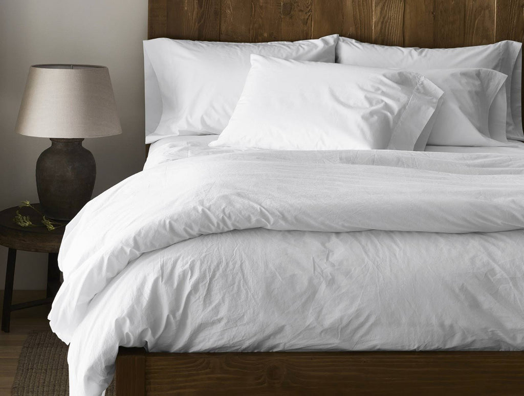 300 Percale Fitted Sheet Twin Alpine White C470