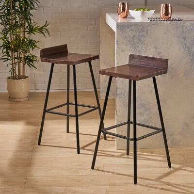Dark Brown 30x22 Bar Stool L592931
