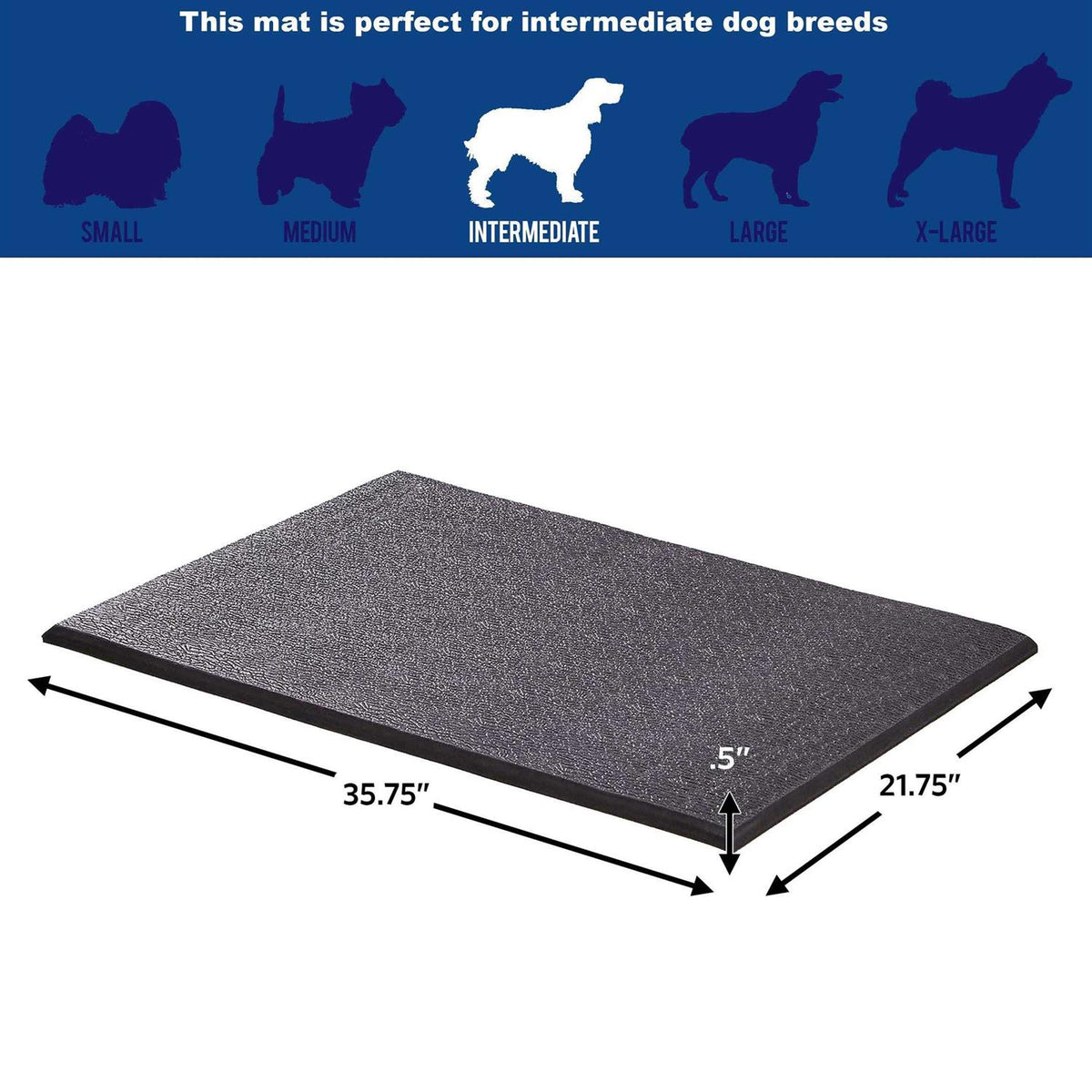 Cushioned Dog Crate Mat N21337