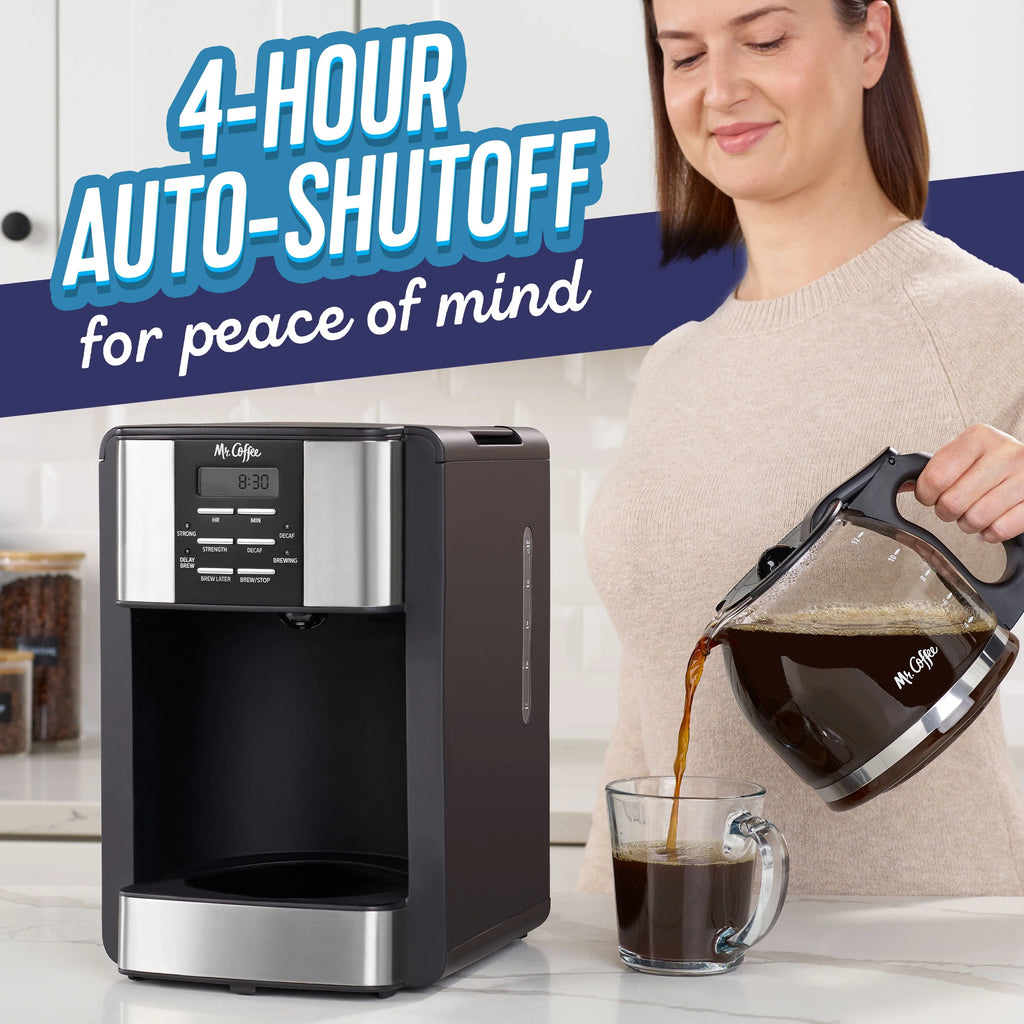 12 Cup Coffee Maker with Decaf Function S321