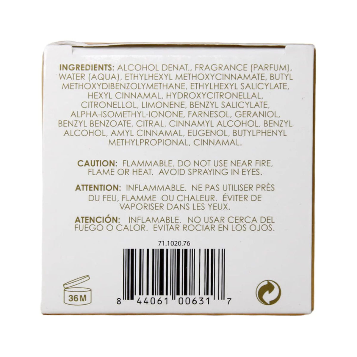 EDP Spray 3.4 oz X65987