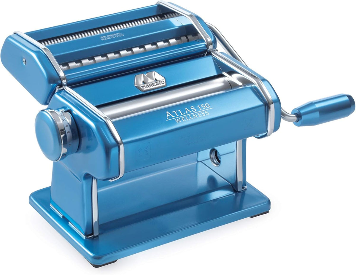 Black Pasta Machine with Pasta Cutter and Hand Crank X154