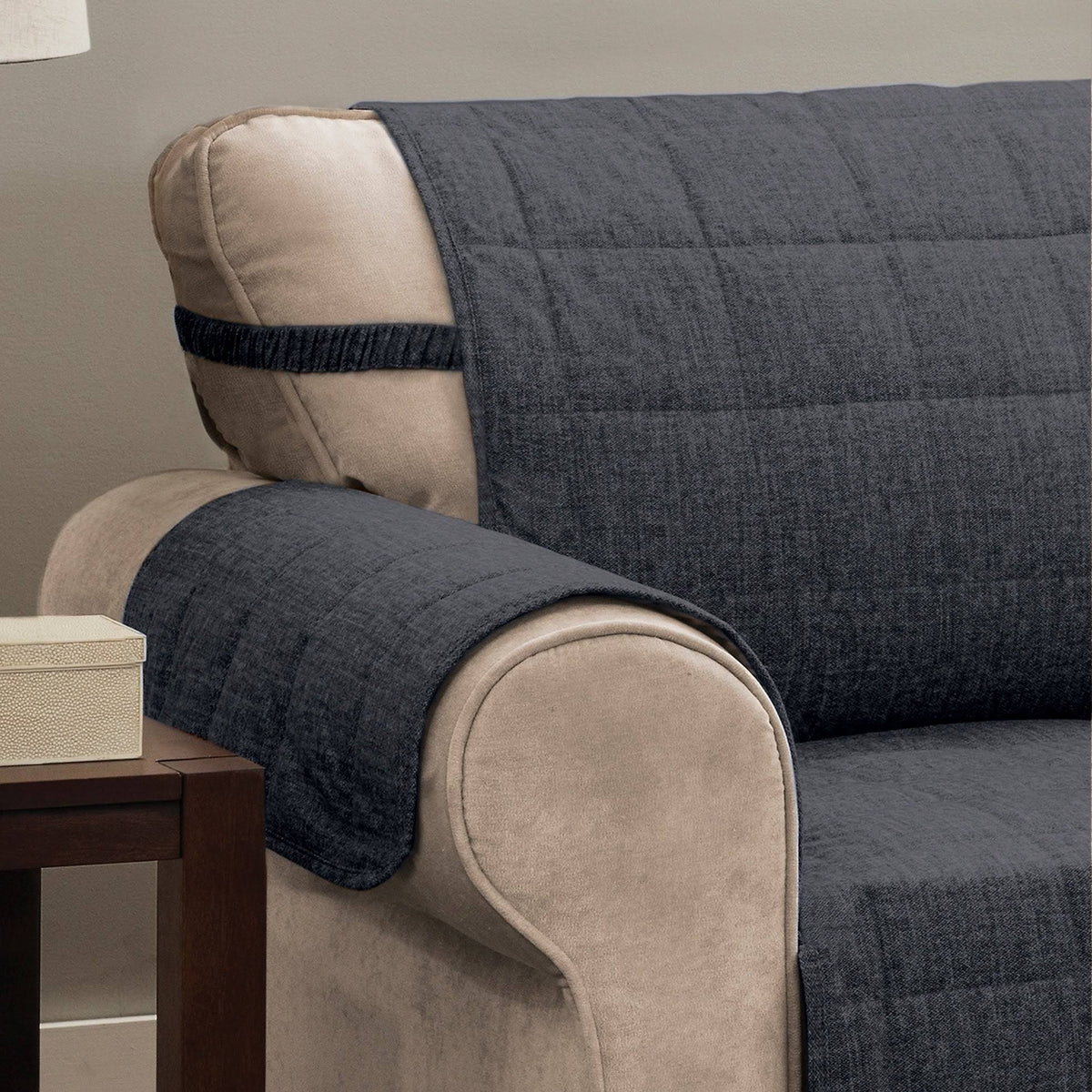 Charcoal Sofa Protector Z20586