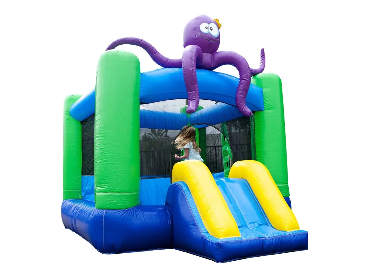 Inflatable Bounce House with Blower and Slide Z85575