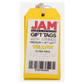 Yellow 1000/Carton Gift Tags with String P4901