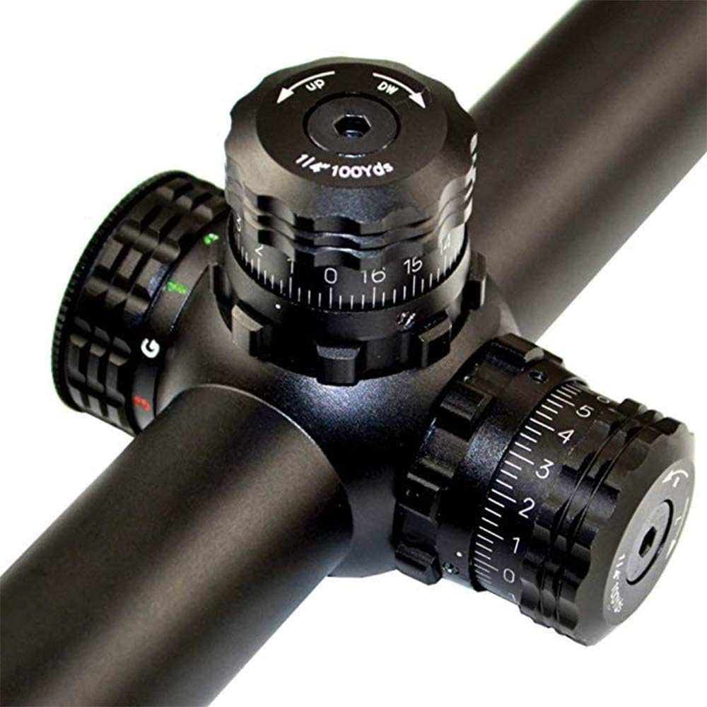 6-24x50mm Rifle Scope with Front AO Adjustment J39343